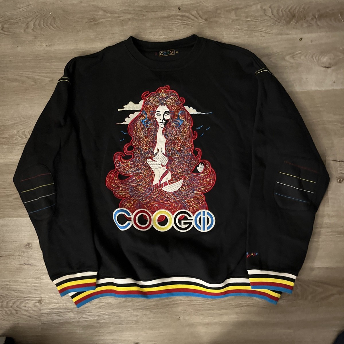 COOGI Black Long Sleeve Hoodies & Sweatshirts for Men for COOGI Black Long Sleeve Hoodies & Sweatshirts for Men for