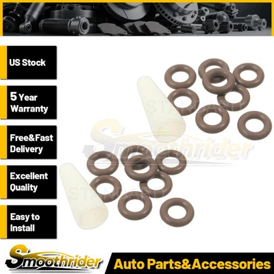 2 Fuel Injector Seal Kit Fits Chevrolet Camaro 5.7L Chevrolet Corvette 5.7L - Image 1 of 2