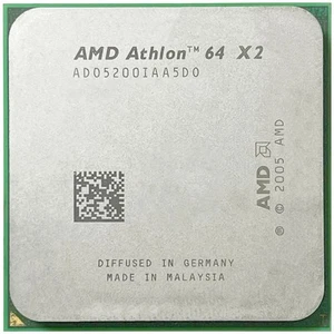CPU Processor Socket AM2 ADO5200IAA5DO Athlon 64 X2 5200+ Dual Core 2.70GHZ - Picture 1 of 1