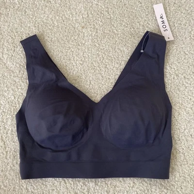 Tinta cinza Soma S Enbliss Bralette - Imagem 1 de 4