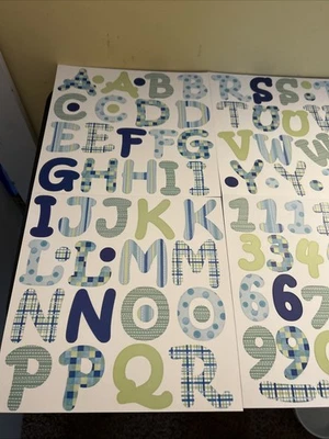 Letras Jumbo Azules Creative Memories Foto 1 de 4