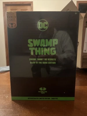 DC Multiverse Rebirth Gold Label SWAMP THING Glow In The Dark Edition McFarlane - Image 1 of 4