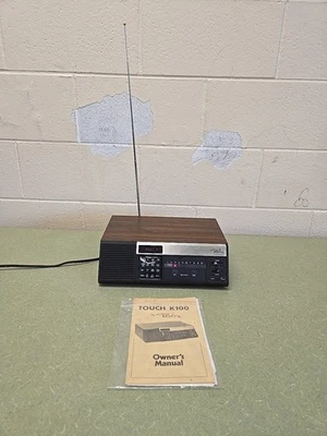 Regency Touch K100 Scanner Programmable 10 Channel Analog ANTENNA VNTG FAST SHIP - Image 1 of 4