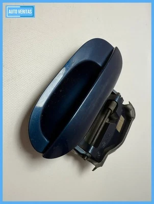 Original BMW E39 door handle Outside Rear Right Blue Alu R1 ("E39 rear R1") - Image 1 of 4