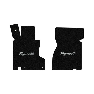 Juego de 2 piezas Lloyd Mats para satélite Plymouth 1968-1970, negro Foto 1 de 4