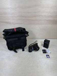 Samsung WB150F Wi-Fi Digital Camera Schneider Zoom Bag 2 Batteries 16GB Card LOT - Picture 1 of 24