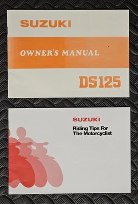 OEM Suzuki 1980 TS125 Manual del propietario, JULIO 1979 EN, 99011-48521-03A!# Foto 1 de 2