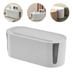 Power Cord Cleaning Box Cable Wire Storage Case Organizer Container - Picture 1 of 12