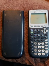 New ListingTexas Instruments Ti-84 Plus Black Graphing Calculator New Batts/Cover Free S/H!