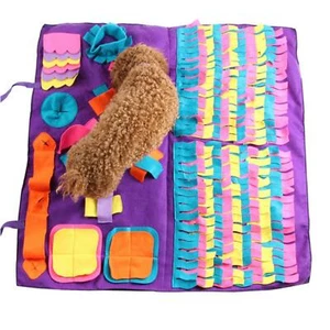 Dog Snuffle Mat Animals Puppy Training Sniffing Feeding Blanket Pet Pad Play - Picture 1 of 7