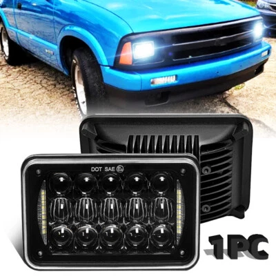 Faro LED alto-bajo haz sellado halo DRL para Chevy S10 Blazer 1994-1997 4x6 pulgadas Foto 1 de 4