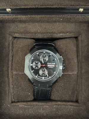 Roberto Cavalli By Franck Muller Watch All Black 42mm - Image 1 of 4