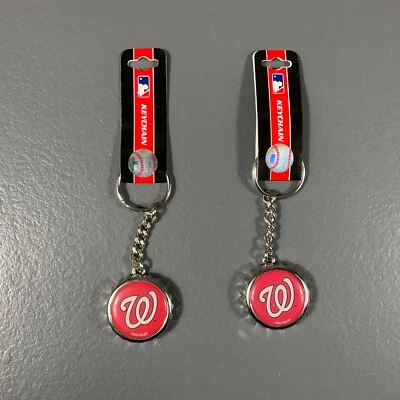 Washington Nationals MLB Baseball Key Chain Bottle Opener Team Logo - LOT OF 2 - Image 1 of 4