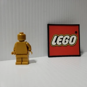 LEGO GOLD MONOCHROME MINIFIGURE Pearl Gold Minifig RARE BRAND NEW - Picture 1 of 4