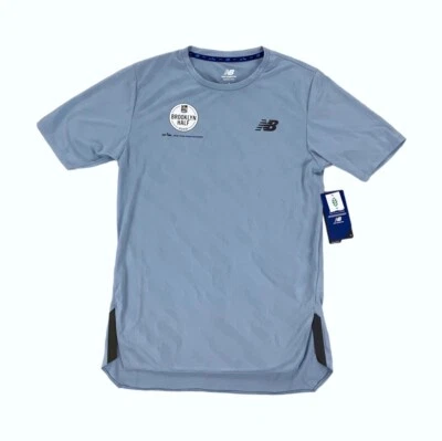 NUEVA Camisa New Balance Brooklyn Half NYRR 2023 Q Velocidad Correr Azul Para Hombres Talla S Foto 1 de 4