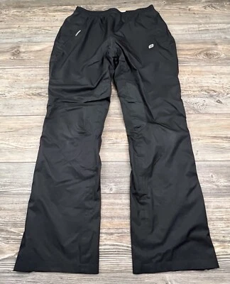 Pantalones de viento Road Runner Pro Velocity para hombre L para correr negros con cremallera pierna resistente al agua Foto 1 de 4