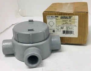 KILLARK GESTT-3M 1" LEITUNGSAUSLASSKÖRPER TYP T, EISEN! NEU IM KARTON! - Bild 1 von 12