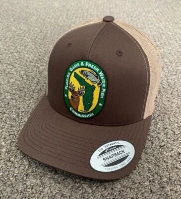 Gorra de malla de camionero SnapBack vintage de Florida hecha a mano de Florida Foto 1 de 2