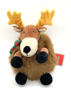 Jellycat I Am Puff Ball Reindeer 5" Soft Toy Plush Beanie Comforter J161 TAGS - Picture 1 of 7