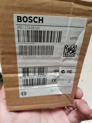 BOSCH SECURITY ( CCTV ) SYSTEMS INC. PSU224DC100 Universal Power Supply