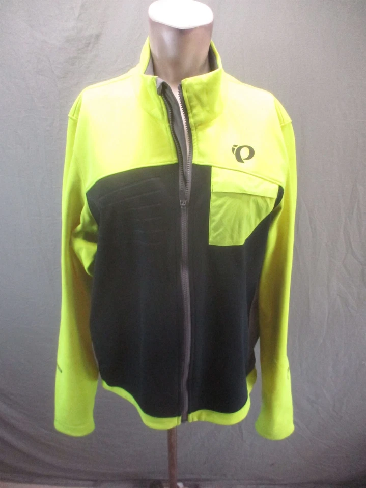 Chaqueta de Ciclismo PEARL IZUMI Talla XL Para Hombres Cremallera Completa Cuello Soporte Bolsillo Trasero 209 Foto 1 de 4