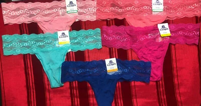 B.TEMPT'D BY WACOAL LACE THONG  CHOOSE YOUR COLOR & SIZE STYLE # 933182 NEW - Image 1 of 4