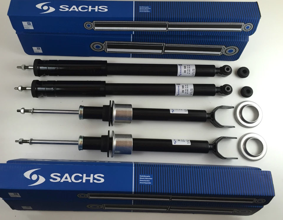 4 x SACHS Stoßdämpfer HINTEN + VORNE für E-KLASSE W211 SHOCK ABSORBER - Bild 1 von 1