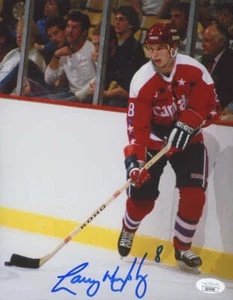 Larry Murphy Signed Capitals 8x10 Photo (JSA COA) - Picture 1 of 2