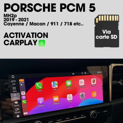 Apple CarPlay Porsche PCM 5 activation - Image 1 of 2