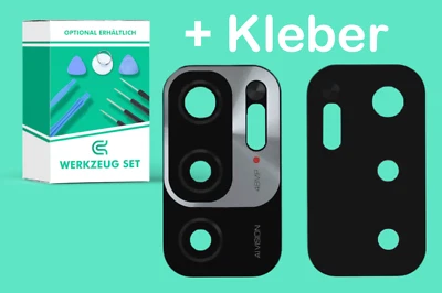Xiaomi RedMi Note 10 5G Kamera Linse Glas Camera Glass Lens + Kleber