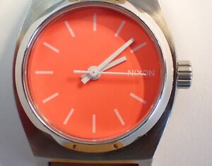 NIXON MINIMIZED The Small Time Teller Quartz Women's Wristwatch
