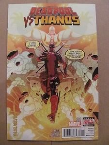 Deadpool vs Thanos #1 #2 #3 #4 Full Series 2015 Marvel Comics all 9.4 Near Mint - Imagen 1 de 8