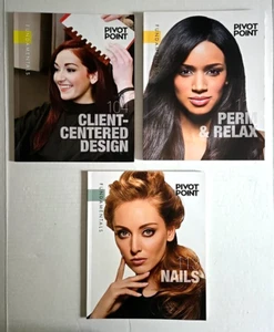 Pivot Point Fundamentals Course Books 104 111 113 Lot 3 Client Hair Nails PB - Imagen 1 de 16