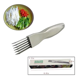 Kitchen Tool Stainless Steel Scallion Slicer Vegetable Cutter Shredder Chopper - Picture 1 of 12