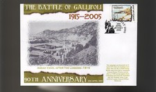 90th Anniv Of Gallipoli Anzac Day Cover, Anzac Cove