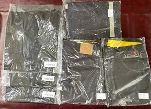 Lote de 3 pantalones McDonalds negros Manager para mujer talla 4 + 3 pares adicionales para hombre y 2 viseras - Imagen 1 de 9