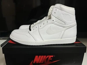 Jordan 1 Retro OG High White Perforated - Size 15 - Picture 1 of 11