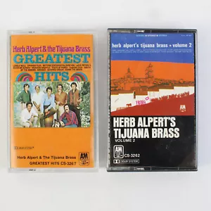 Set of 2 Cassette Tape Herb Alpert & the Tijuana Brass A&M Records - Picture 1 of 4