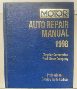 Motor Auto Repair Manual 1995-98 Chrysler, Ford Professional Service Trade Ed. - Picture 1 of 9