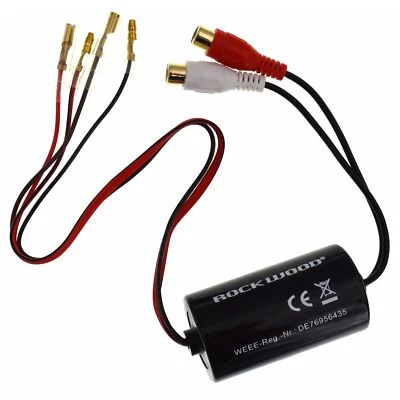 Rockwood Line Adapter / Signal Isolator, Car Stereo HiFi Low/High Converter, Filter - Image 1 of 4