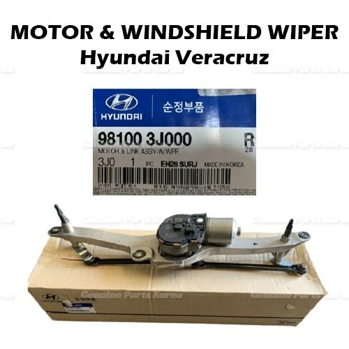 Hyundai OEM 07-12 Veracruz Front Windshield Wiper Motor 981003J000