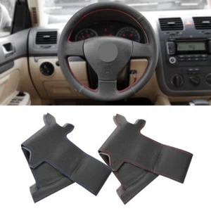 DIY Lenkrad Leder Lenkradbezug für Old Golf 5 MK5 Polo Jetta Tiguan Sagitar 2010 - Bild 1 von 15