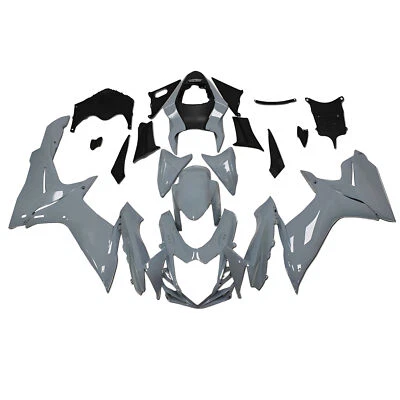 Kit de carenado gris cemento para carrocería de inyección Suzuki GSXR600 GSXR750 2011-2023 Foto 1 de 4
