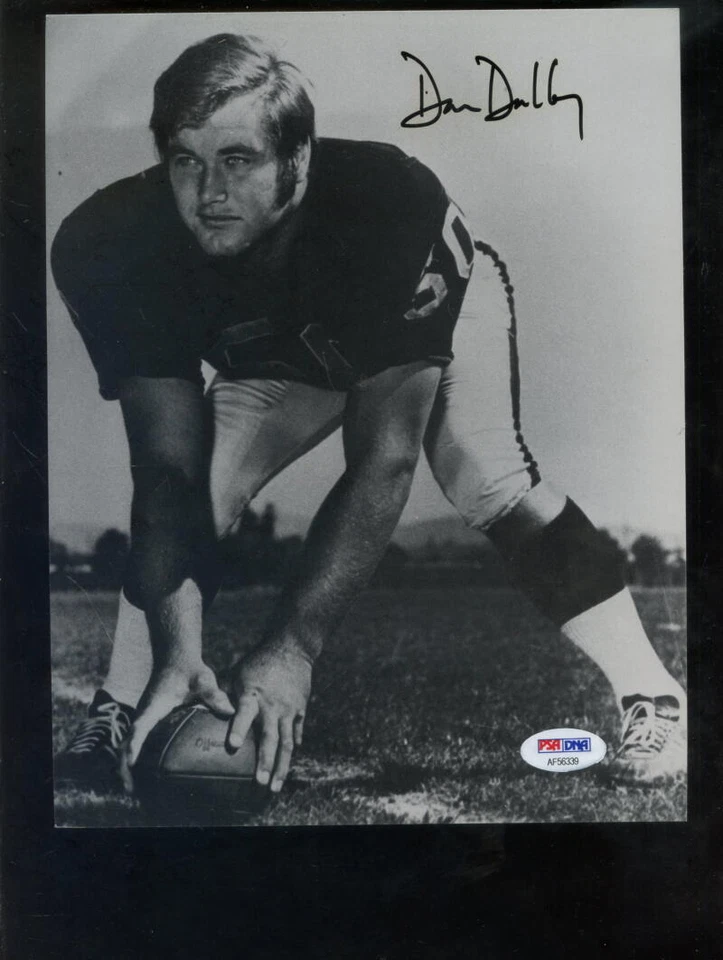 Foto firmada por Dave Dalby Oakland Raiders autógrafo certificado de autenticidad PSA/DNA fútbol americano NFL Foto 1 de 1