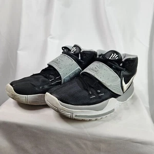 Nike Air Zoom Turbo Kyrie Irving 6 VI TB Team Black White Wolf Grey 6.5 CK5869 - Picture 1 of 18