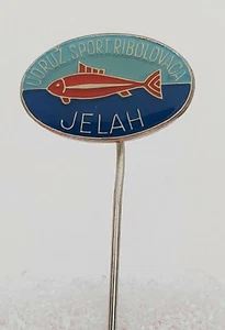 Fishing club JELAH Tesanj Bosnia Yugoslavia CARP fish, poisson pêche fischer pin - Picture 1 of 2