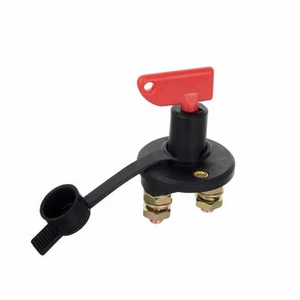 Batterie Isolator Schalter Cut Off Trennen Power Kill Schlüssel Auto Van Boot 12V 24V - Bild 1 von 1