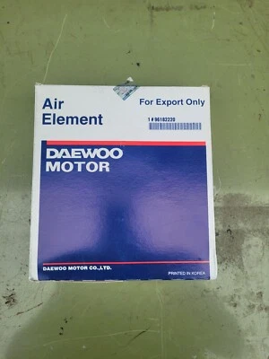 Nuevo filtro de aire genuino OEM Daewoo 96182220 Lonos 1999-2002 L4 1,5 L L4 1,6 L Foto 1 de 3
