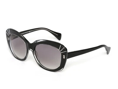 Gafas de sol Alexander McQueen AMQ 4214/S negras ojo de gato 54 mm R2267 Foto 1 de 3