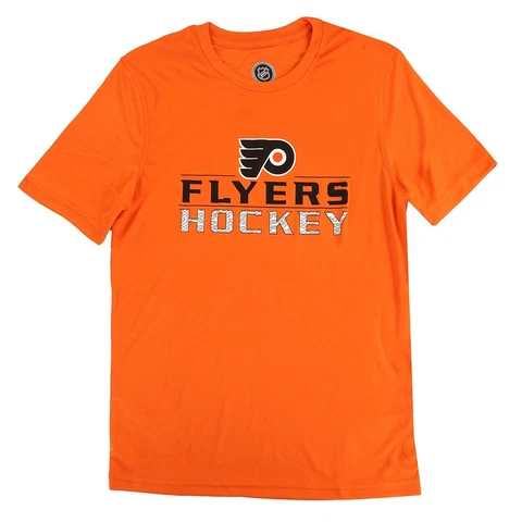 Philadelphia Flyers Outerstuff NHL Youth Orange Performance T-Shirt Cover